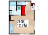 ハイツ柴又 1Rの間取り