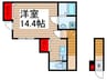 ハイツ柴又 1Rの間取り