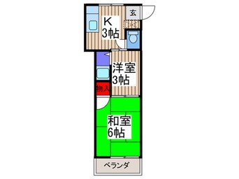 間取図 菊田マンション