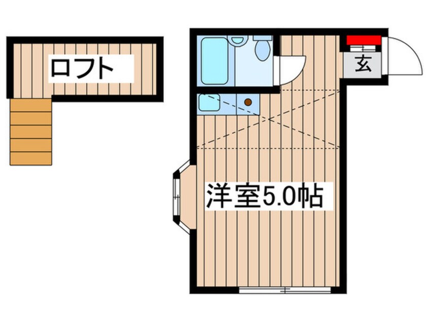 間取図 メゾンドミラ