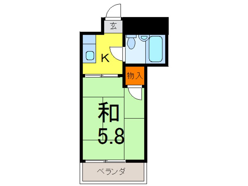 間取図 パ－ルハイツ