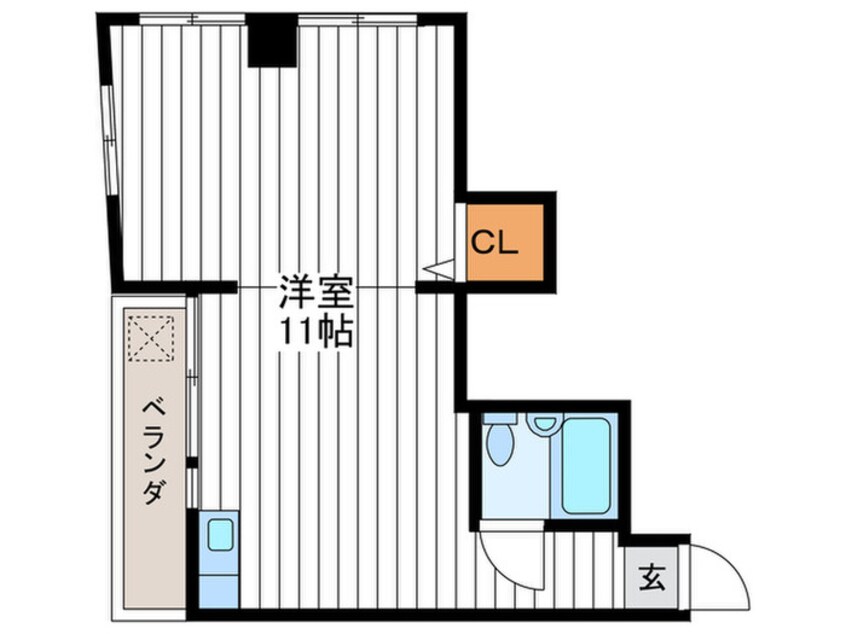 間取図 パ－ルハイツ