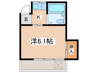 間取図 コンフォーレ武蔵境