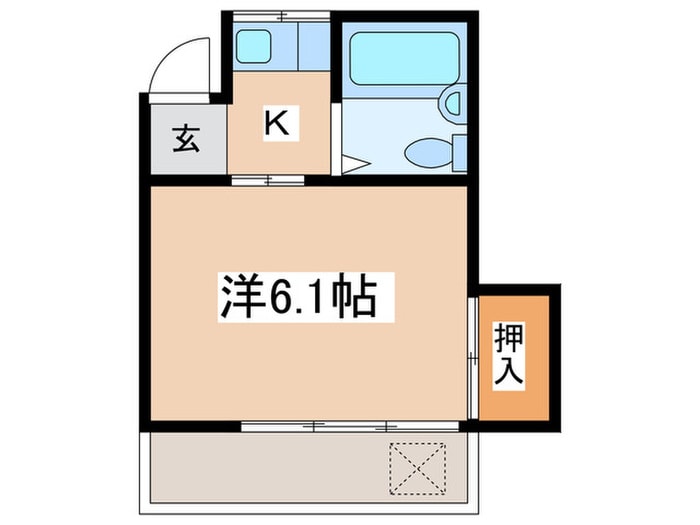 間取り図 コンフォーレ武蔵境