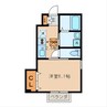 Maison de martha（ﾒｿﾞﾝﾄﾞﾏｰｻ） 1Kの間取り