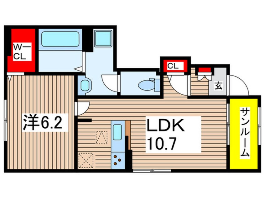 間取図 エスポワール