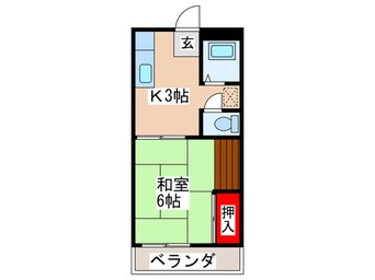 間取図 第一小川ビル