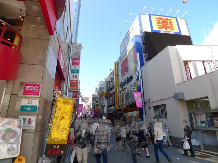 商店街(ドラッグストア)まで400m グリーンハイム