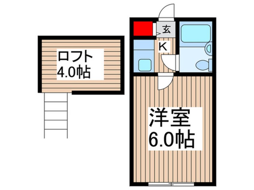 間取図 プラザ・ドゥ・パルム