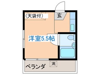 間取図 かすがハイツ