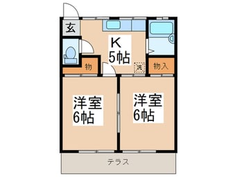 間取図 マルモハイツ