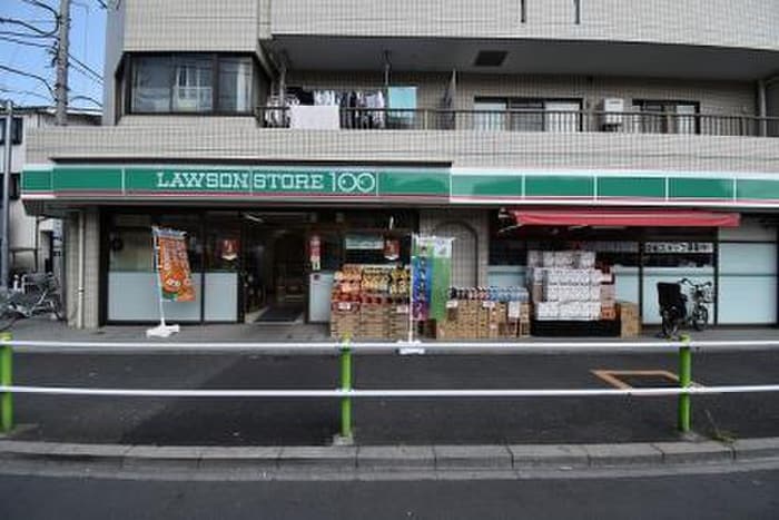 ローソンストア100　板橋西台三丁目店(コンビニ)まで438m セジュール西台６