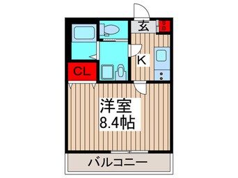 間取図 仮）キャメル大宮西