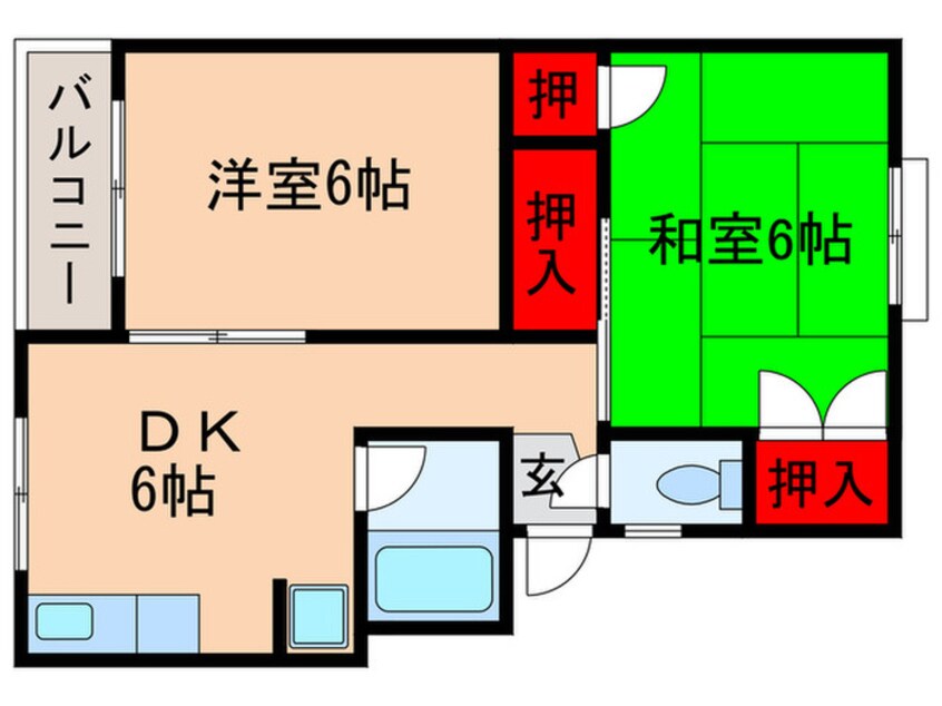 間取図 藤マンション