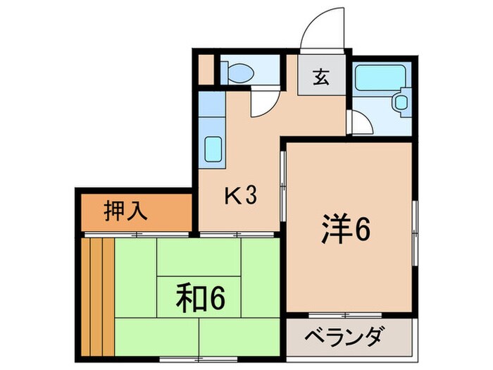 間取り図 ファミ－ルボ－ン２１