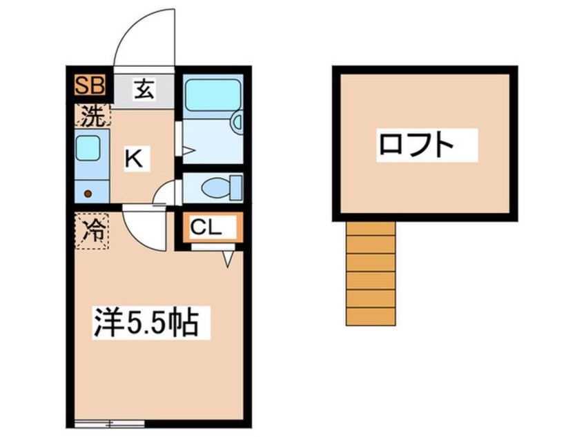 間取図 Surf Prime Yokohama