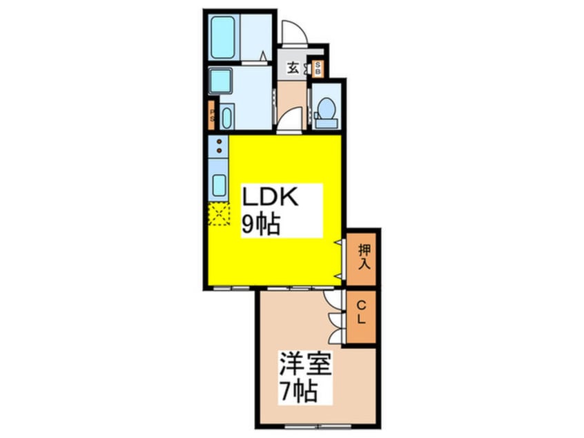間取図 フォレスタ　イルミチェッタ