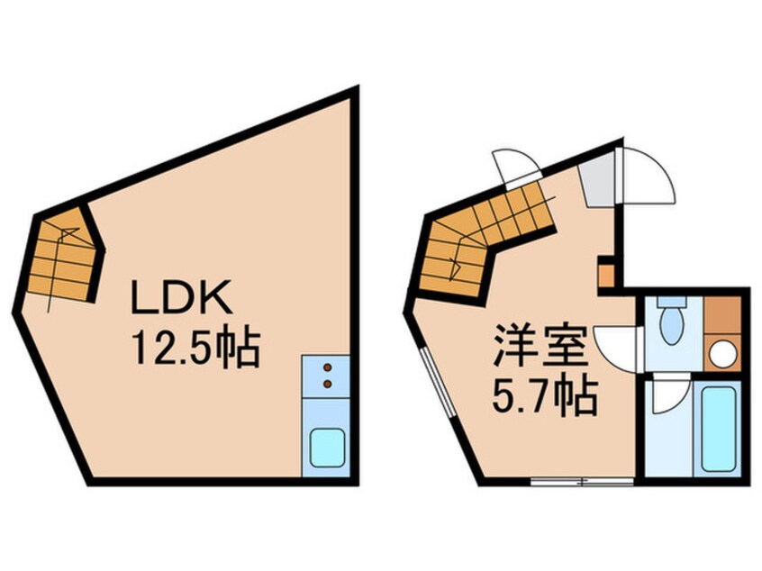 間取図 HJ　PLACE　新宿早稲田