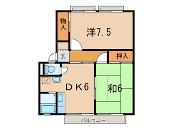 間取図 メゾンドブランシュールⅠ