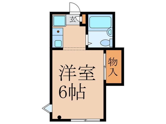 間取り図 ハイム東伏見