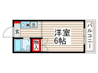 間取図 ユ－トピアⅡ