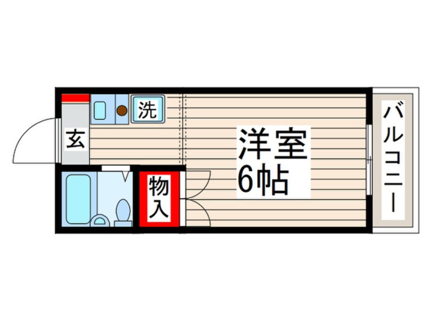 間取図 ユ－トピアⅡ