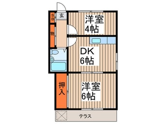 間取図 フジヤハイツ
