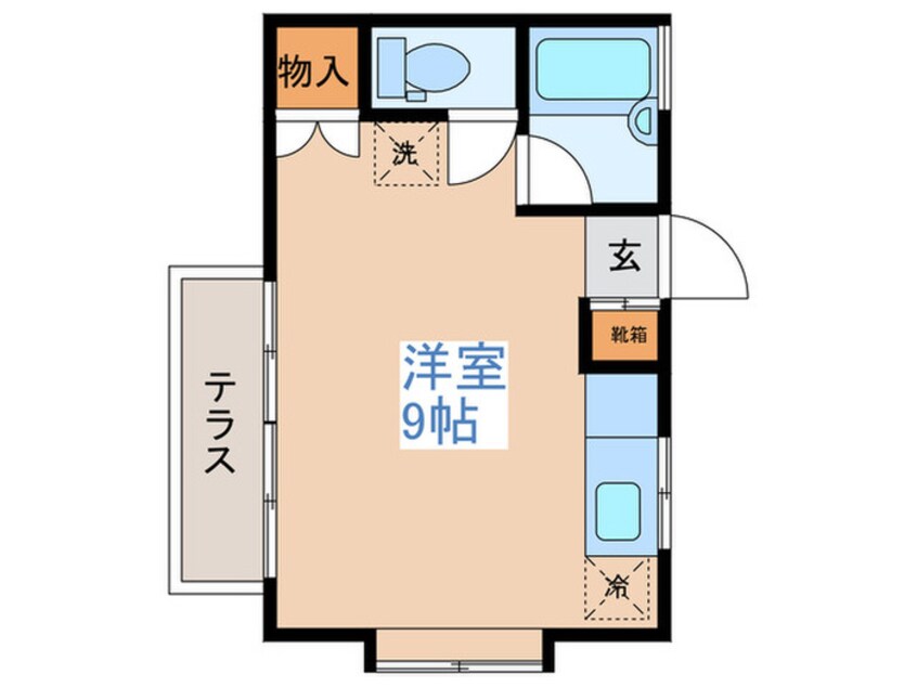 間取図 サンライズ沼袋