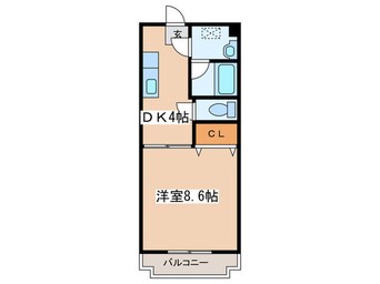 間取図 リュミエールⅡ