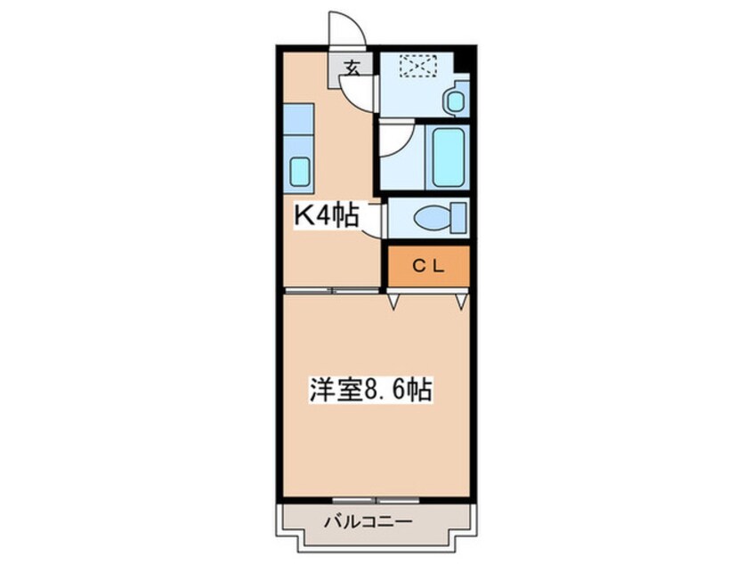 間取図 リュミエールⅡ