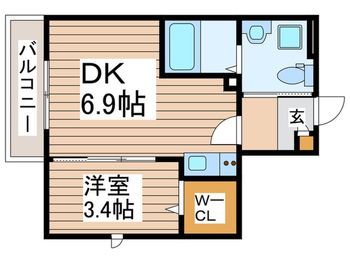 間取り図 Ｓｐｒｏｕｔ八潮