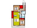ソフィアルV番館の間取図