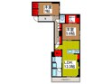 ソフィアルV番館の間取図