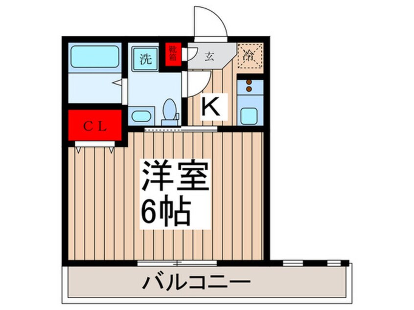 間取図 NSGATE勝どき