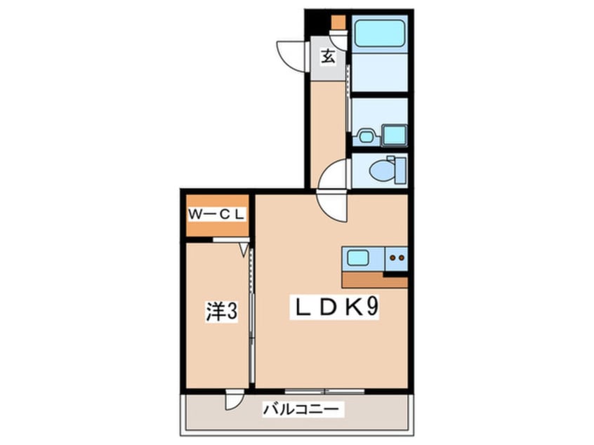 間取図 仮）本町２丁目新築工事