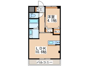 間取図 クロッシュ