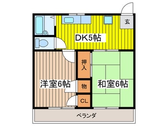 間取図 ファミールハイツ