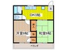 ファミールハイツ 2DKの間取り