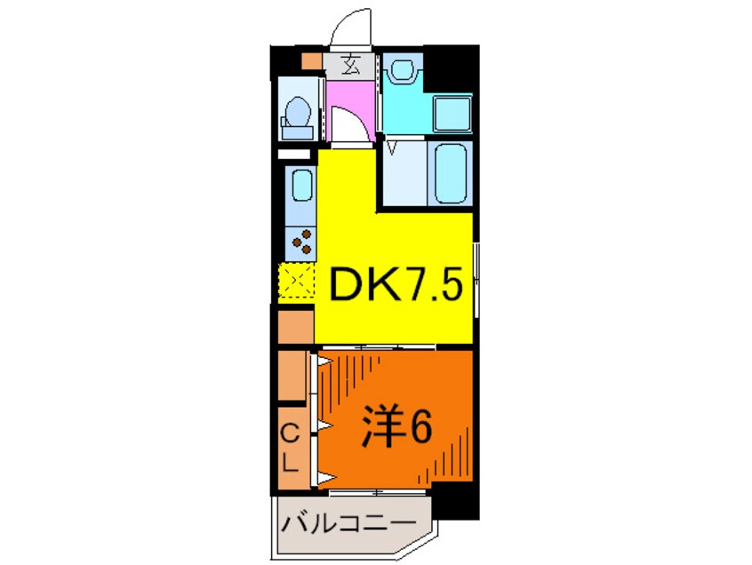 間取図 スカイラグーナ