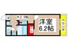 エスパシオ成増 1Kの間取り
