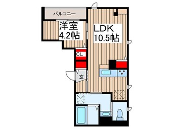 間取図 seastar北町