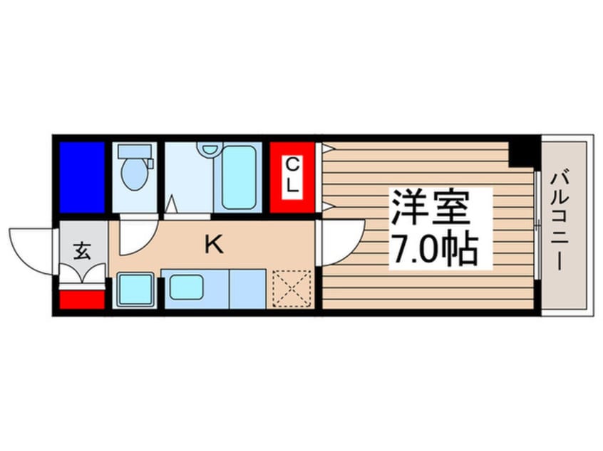 間取図 アイムシャンテ