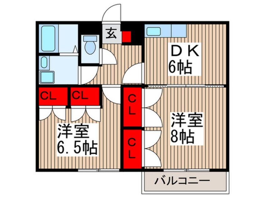 間取図 アムール宗岡