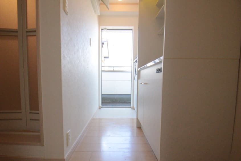 洗濯機置場 アザレ中丸子