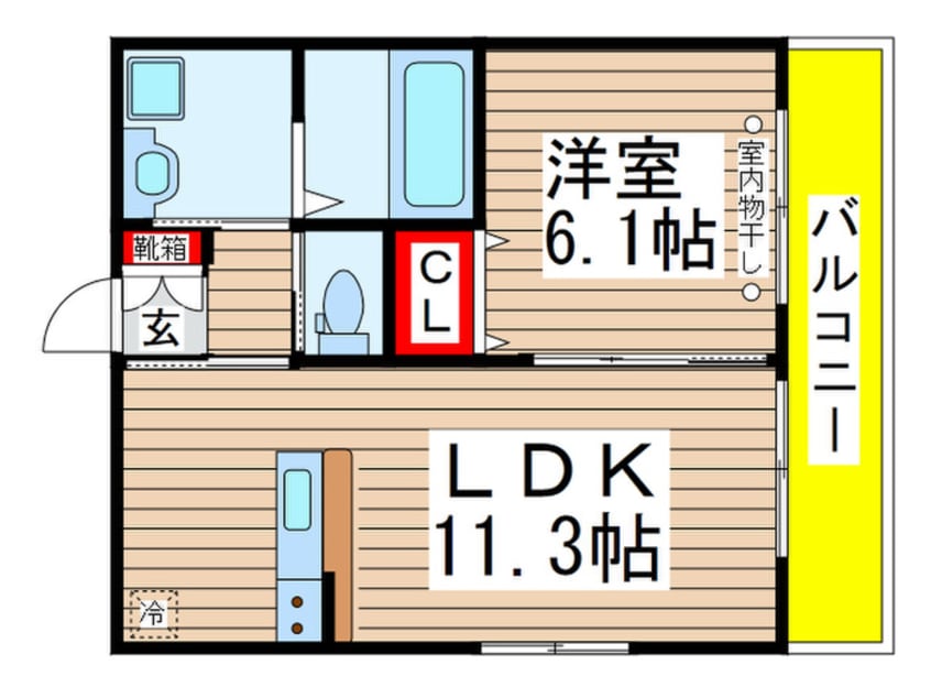 間取図 ファビュラス・リガード