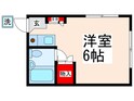 コ－ポジュネスの間取図