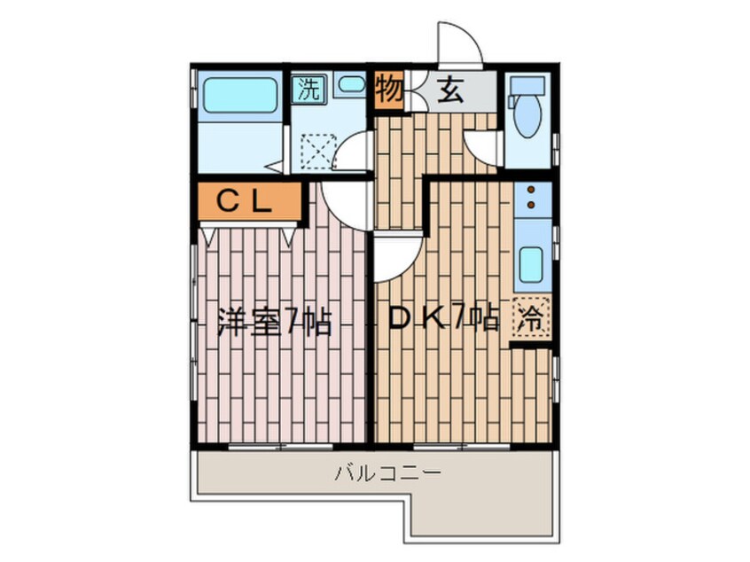 間取図 ＯＭイ－スト