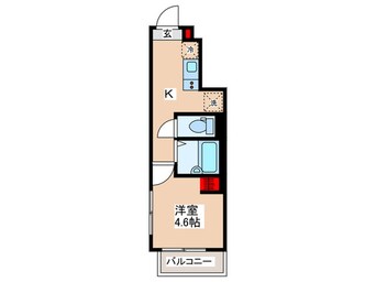 間取図 Ｖｉｃｔｏｒｙ東京立川