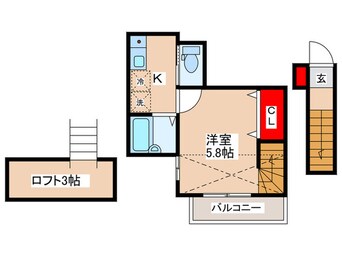 間取図 Ｖｉｃｔｏｒｙ東京立川