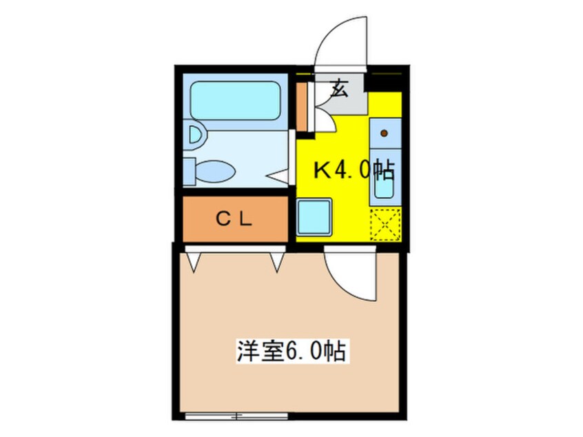 間取図 ベイプラザ東陽